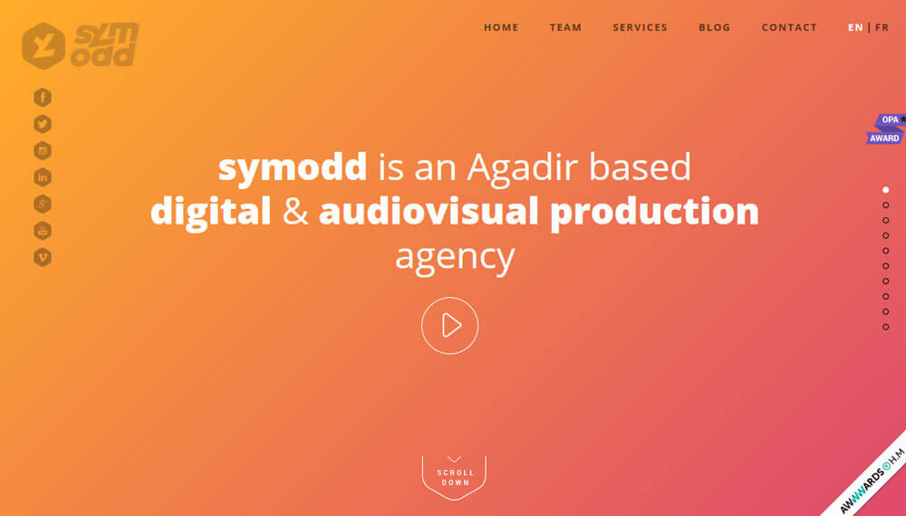 Gradient Website Trends of 2017