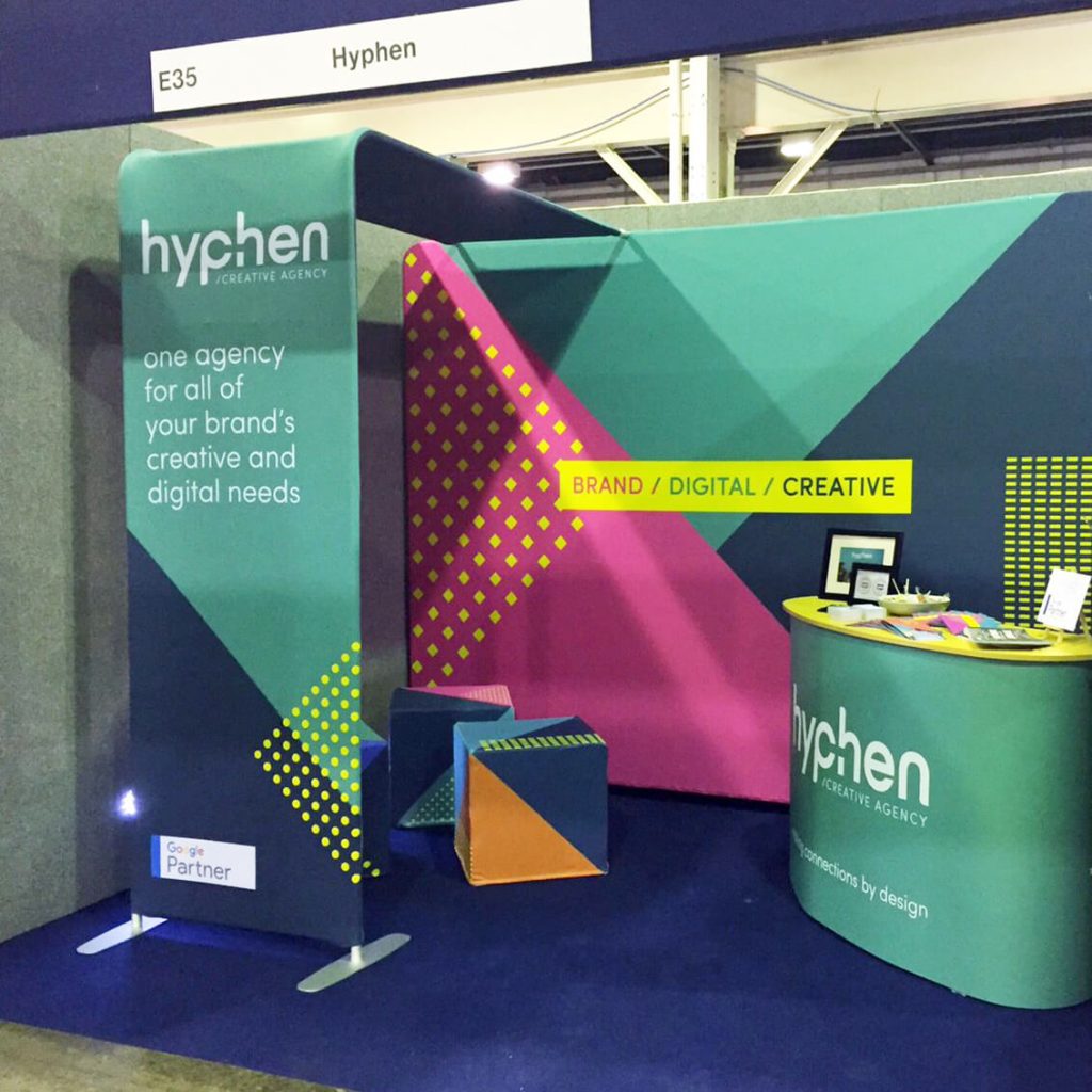 hyphen exhibition stand