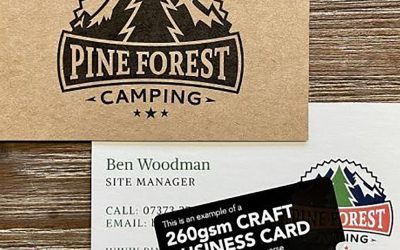 Kraft Business Cards