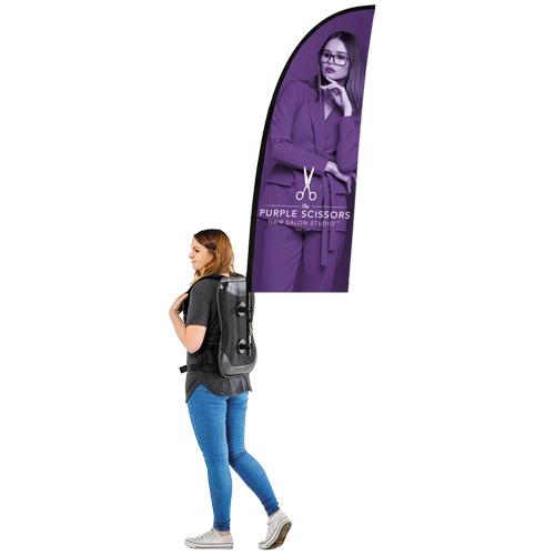 Printed Display flags, Ideal for events, shows, exhibitions and general marketing - Exhibition Stands & Displays