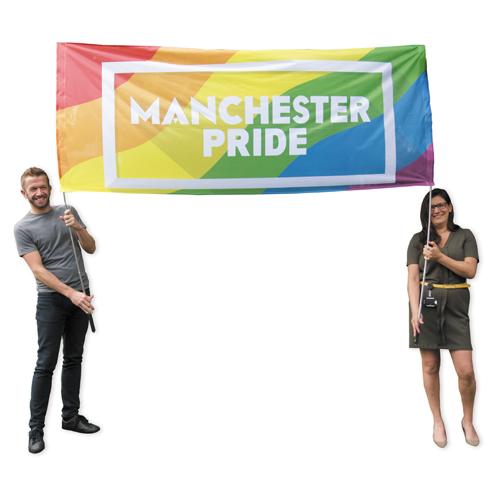 Printed Display flags, Ideal for events, shows, exhibitions and general marketing - Exhibition Stands & Displays